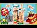 ANGRY BIRDS CHALLENGE IRL HUGE Angry Birds Giant Toys