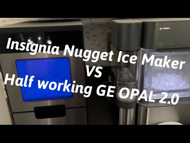 Insignia - 44 Lb. Portable Nugget Icemaker with Auto Shut-Off