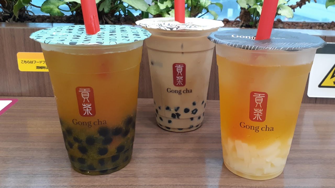 初 ゴンチャ マンゴー阿里山ティーエードが激ウマ タピオカミルクティー以外も美味しいドリンク色々 貢茶 Gong Cha Youtube