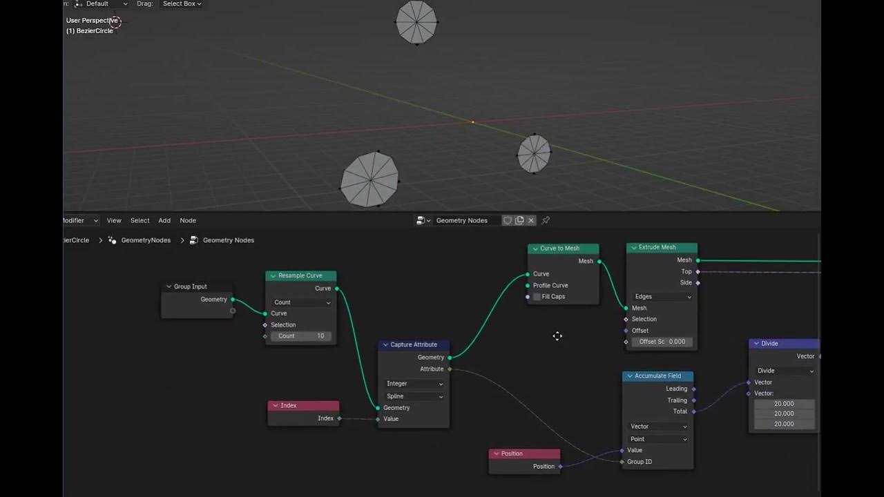 [BLENDER GEOMETRY NODE] this is how to fill curve without the "Zaxis
