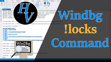 Automatic deadlock finder! - WinDBG Locks tutorial