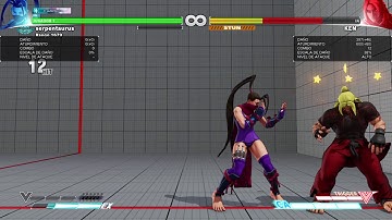 Ibuki corner vortex starting with overhead (f.mk) - STREET FIGHTER V