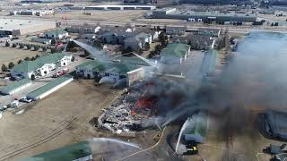 Intentional burn drone footage 5 - Beaver Dam