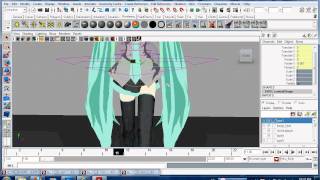 miku walk cycle tutorial part 1