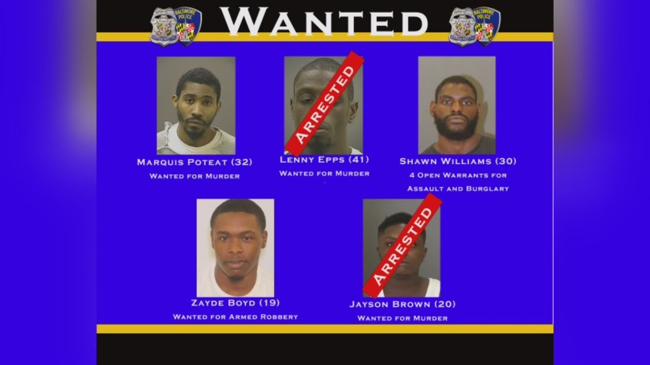 Two Men Arrested For Separate 2021 Murders In Baltimore, Police Say ...