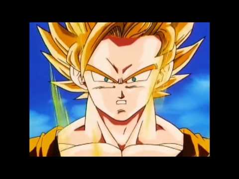Goku and Vegeta turn Super Saiyan 2 for the first time
