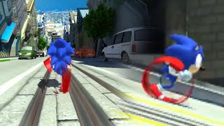 City Classic Sonic 3D Run screenshot 5
