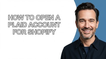 How to Open a Plaid Account for Shopify - KevinHowTo