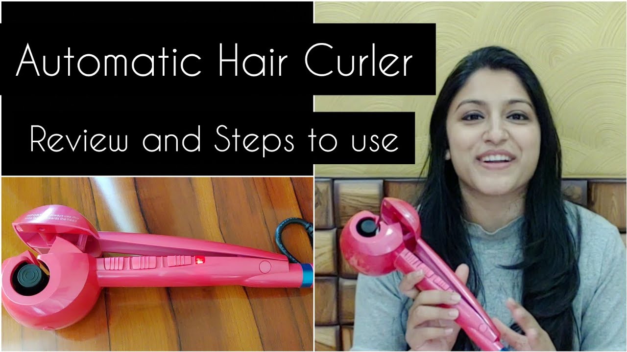 Download Automatic Hair Curler machine review |  Amazon India | Heat Damaged hair Protection Serum