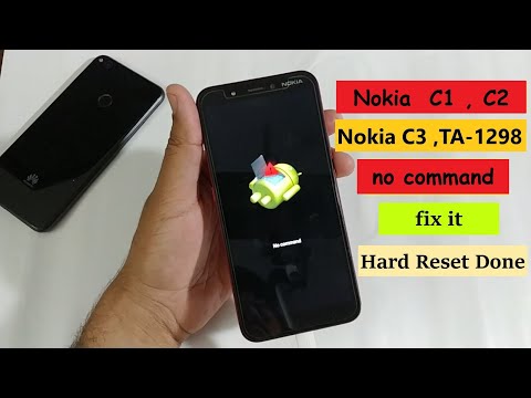 Nokia C2 Ta-1204  , C3,  C1 Hard Reset Failed  || Fix No Command  || latest method