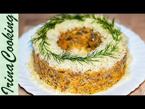 Интересный Салат с Куриной Печенью quotДОВОЛЬНЫЙ МУЖquot  Ирина Кукинг