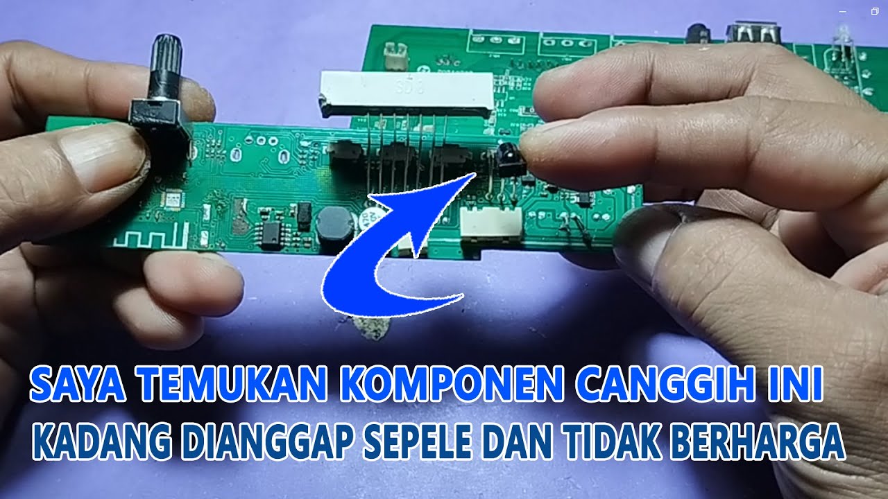 Membuat alat canggih dari bekas modul bluetooth mp3 rusak remote