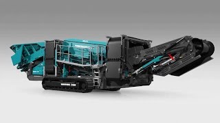 Мобильный грохот Powerscreen Warrior 2100 Spaleck