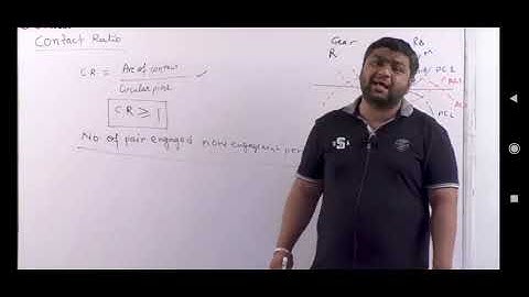 Contact Ratio: Physical Meaning of Contact Ratio in Gears #TOM #GEARS #gate #ese #sscje_me #uppsc_ae