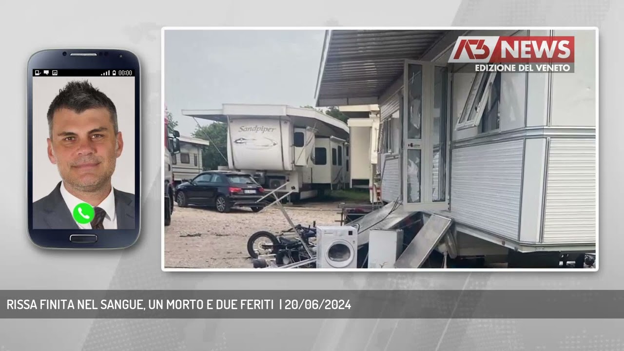 RISSA FINITA NEL SANGUE, UN MORTO E DUE FERITI  | 20/06/2024
