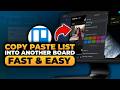How To Copy And Paste a List Into Another Board Trello (𝟮𝟬𝟮𝟲) | 100% WORKS | NO Yapping & EASY