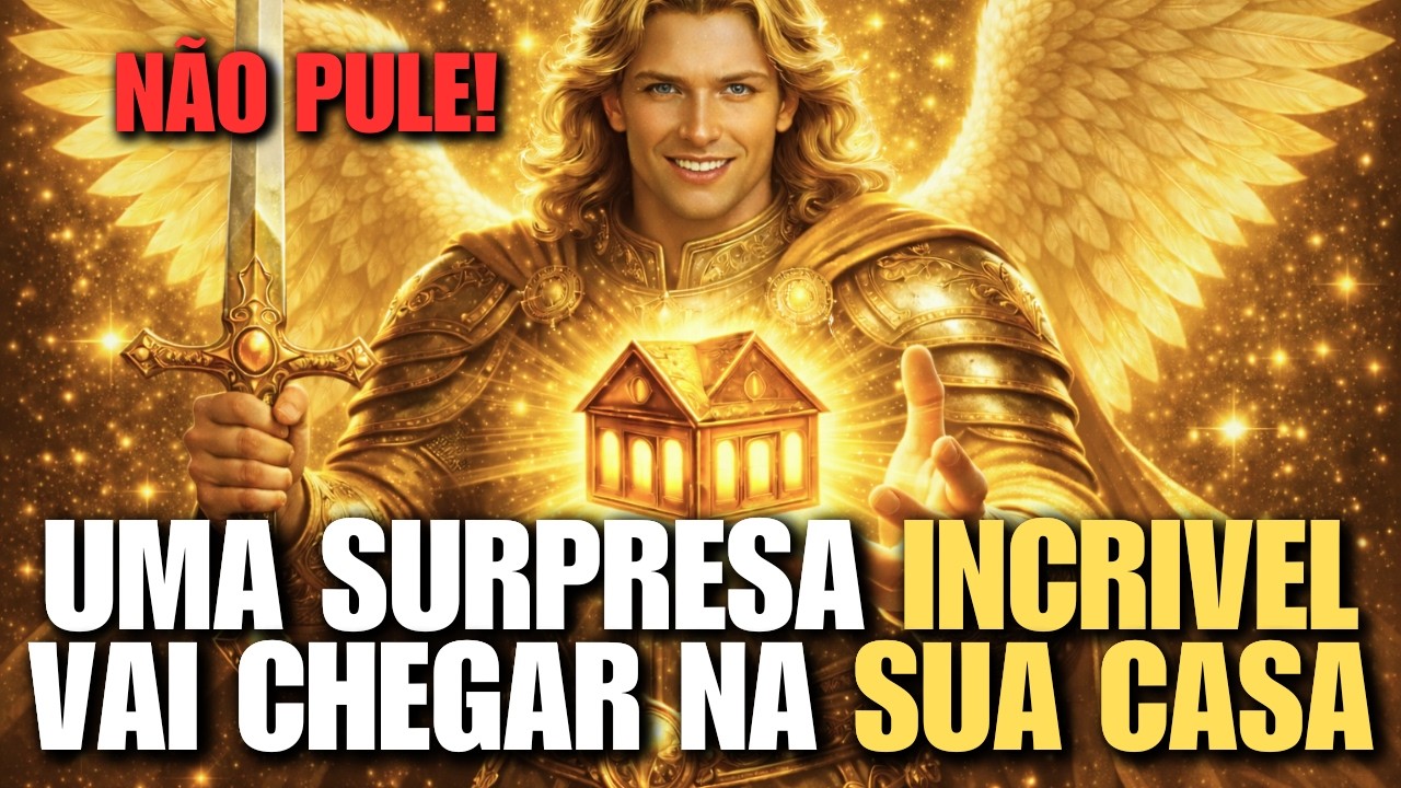 NÃO IGNORE! Arcanjo Miguel Revela: Uma Surpresa Incrível Chegará na Sua Casa AGORA