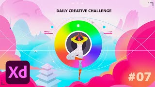 Adobe XD Daily Creative Challenge #07 | Adobe Creative Cloud