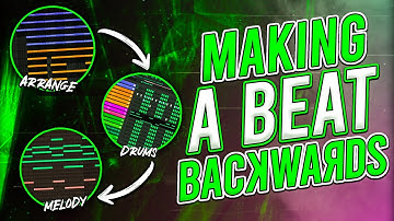 I ATTEMPTED TO MAKE A BEAT BACKWARDS IN FL STUDIO 21