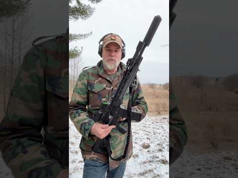 Configuring a fighting rifle.