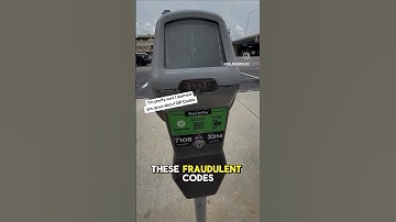 Scammers Are Hiding Fake QR Codes on Parking Meters!