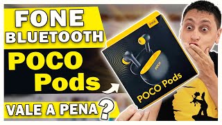 Fone Bluetooth POCO Pods vale a pena? Unboxing e Review