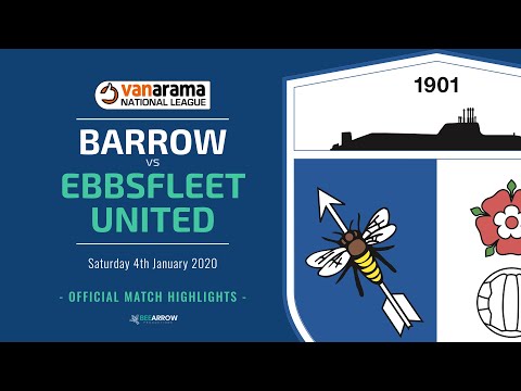 Barrow Ebbsfleet Goals And Highlights