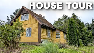 Inside My 100-year-old Log House Before Renovation (Log House Ep. 1)