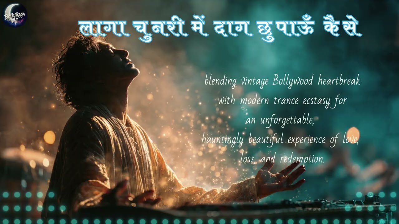 लागा चुनरी में दाग छुपाऊँ कैसे Deeply emotional psy romantic Indian folk trance #love #song #remix