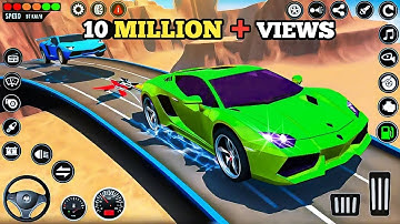 Mega Ramp Car Racing Gameplay -Impossible Car Stunt Game - Android Gameplay 2025