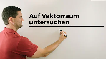 Ist R 2 ein Vektorraum?