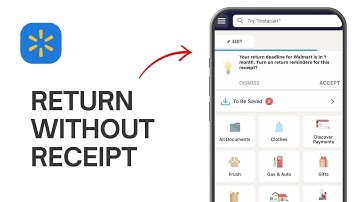 How to Start a Walmart Return without a Receipt