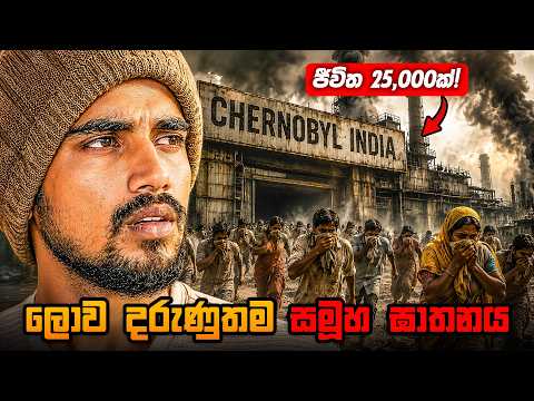 එක රැයකින් 25,000ක් බිලිගත් ලොව දරුණුතම කෝපරේට් මිනීමැරුම! | Bhopal Gas Tragedy