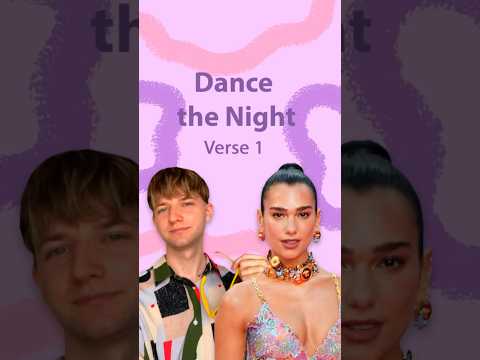 Разбор песни “Dance the Night”. Part 1.