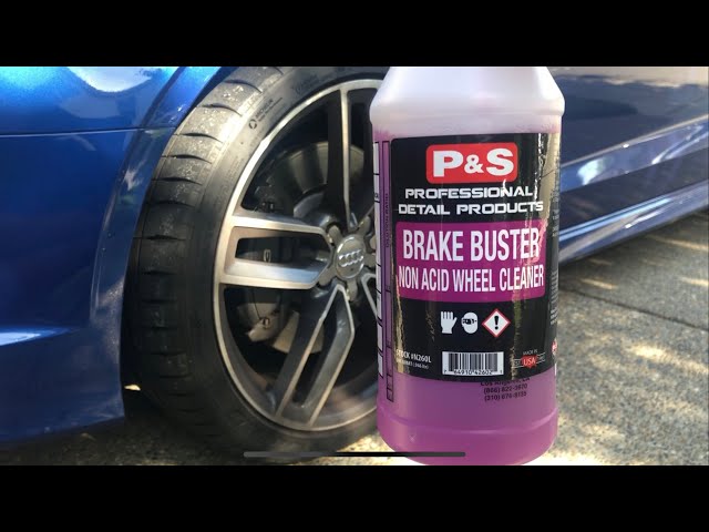 P&S BRAKE BUSTER FOAMING WHEEL CLEANER REVIEW 