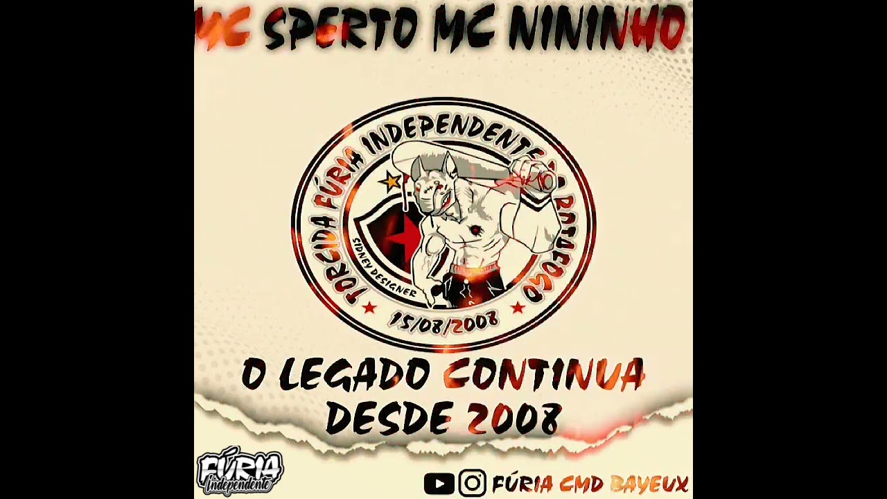 FÚRIA INDEPENDENTE SOMOS TORCIDA FÚRIA INDEPENDENTE DO BOTAFOGO-PB. O LEGADO CONTINUA BOND DO LÉO.