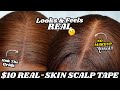 How to: Hide Your Lace Grids with This $10 Real-Skin Scalp Tape | Feels Like Skin | Laurasia Andrea