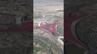 عالم فراري ابوظبي من الطائرة Ferrari World from the plane shorts shortsfeed shortvideo فراري