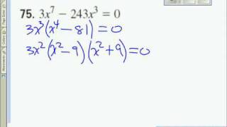 more factoring