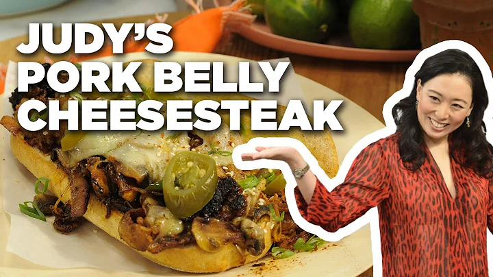Judy Joo's Spicy Pork Belly Cheesesteak | The Kitc...