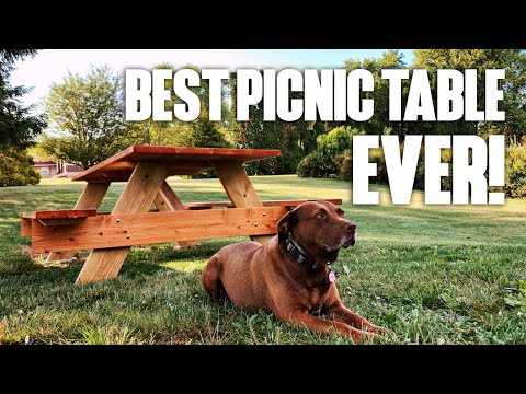 Build The Best Picnic Table Ever! (Instructional/How To)