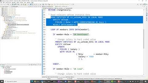 SAP ABAP RAP   Business Object Behavior Implementation Short Video   Part 5