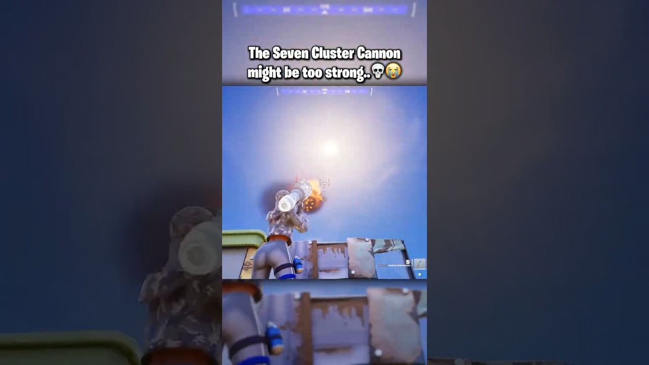 THE NEW SEVEN CLUSTER CANNON IS INSANE.. 😳💀 