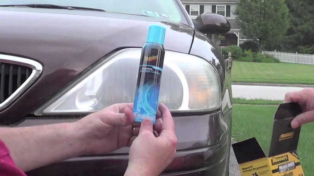 Meguiar's Perfect Clarity headlight cleaning kit YouTube