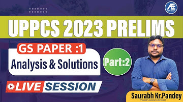 UPPCS Prelims 2023 Analysis & Discussion Part-2