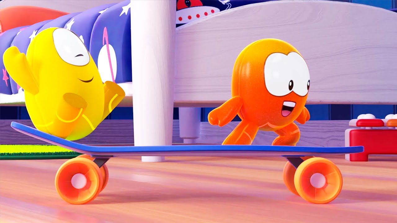 BooMons - El monopatín - Dibujos animados | Los amigos de Cuquín