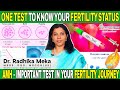 AMH -important test in your fertility journey - Dr Radhika Meka | Parampara Fertility