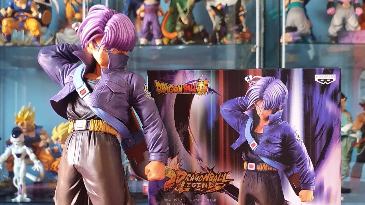 DRAGON BALL LEGENDS COLLAB de TRUNKS. Unboxing y review YouTube