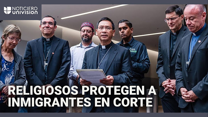 Arzobispo estadounidense nombrado por León XIV llega a las cortes para apoyar a inmigrantes