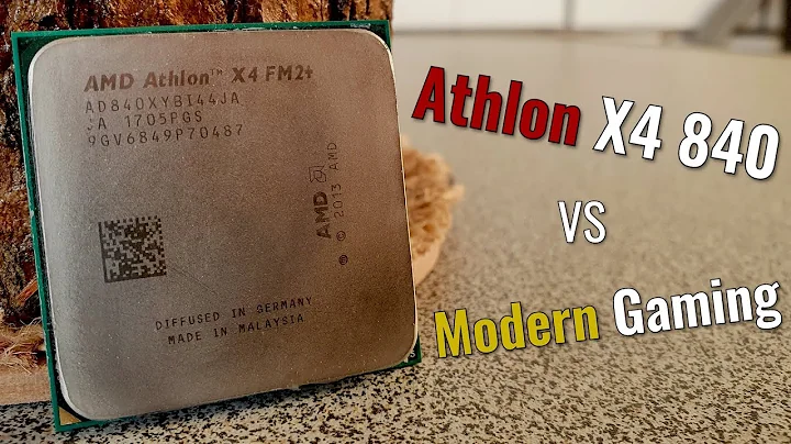 Athlon X4 840 in 2022 | Warum dieser vermeintliche Quad-Core keine gute Wahl ist